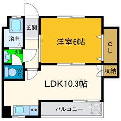 エンゼル２１の物件間取画像